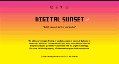 Desktop Screenshot of digitalsunsetapp.com